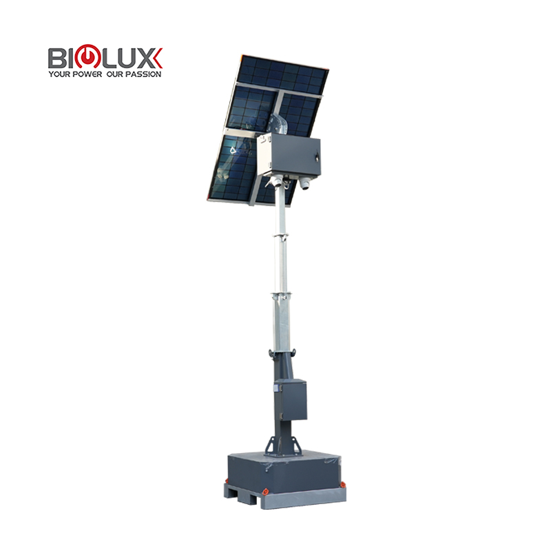 HiGUARD Off-Grid Solar CCTV Tower With 4m Telescopic Mast - Image 3