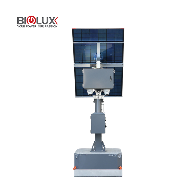HiGUARD Off-Grid Solar CCTV Tower With 4m Telescopic Mast - Image 2