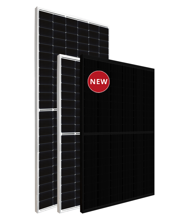 High-efficiency monocrystalline solar module diagram