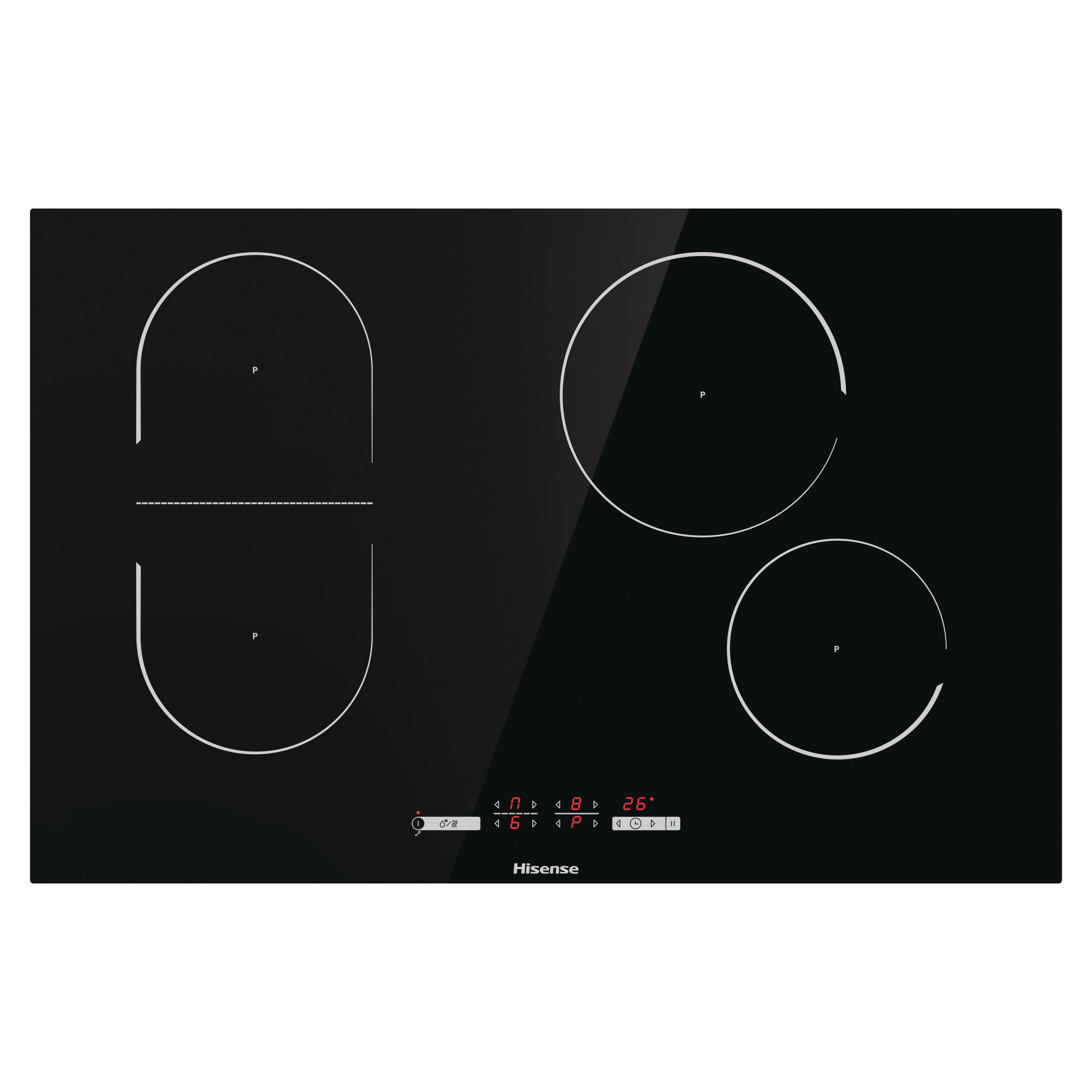 Four-Zone Induction Hob with Touch Controls