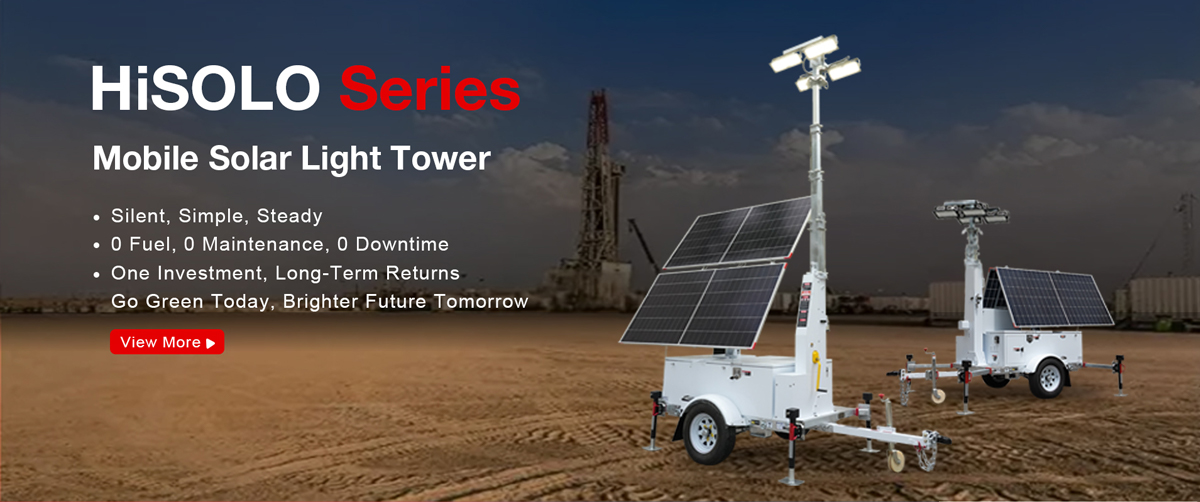 Mobile solar light tower features overview
