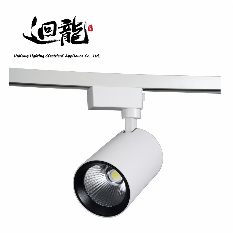 LED Cylindrical Track Light Fixture