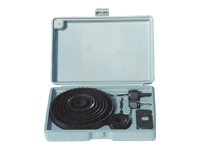 Hole Saw Set with Arbor and Pilot Drill Bits