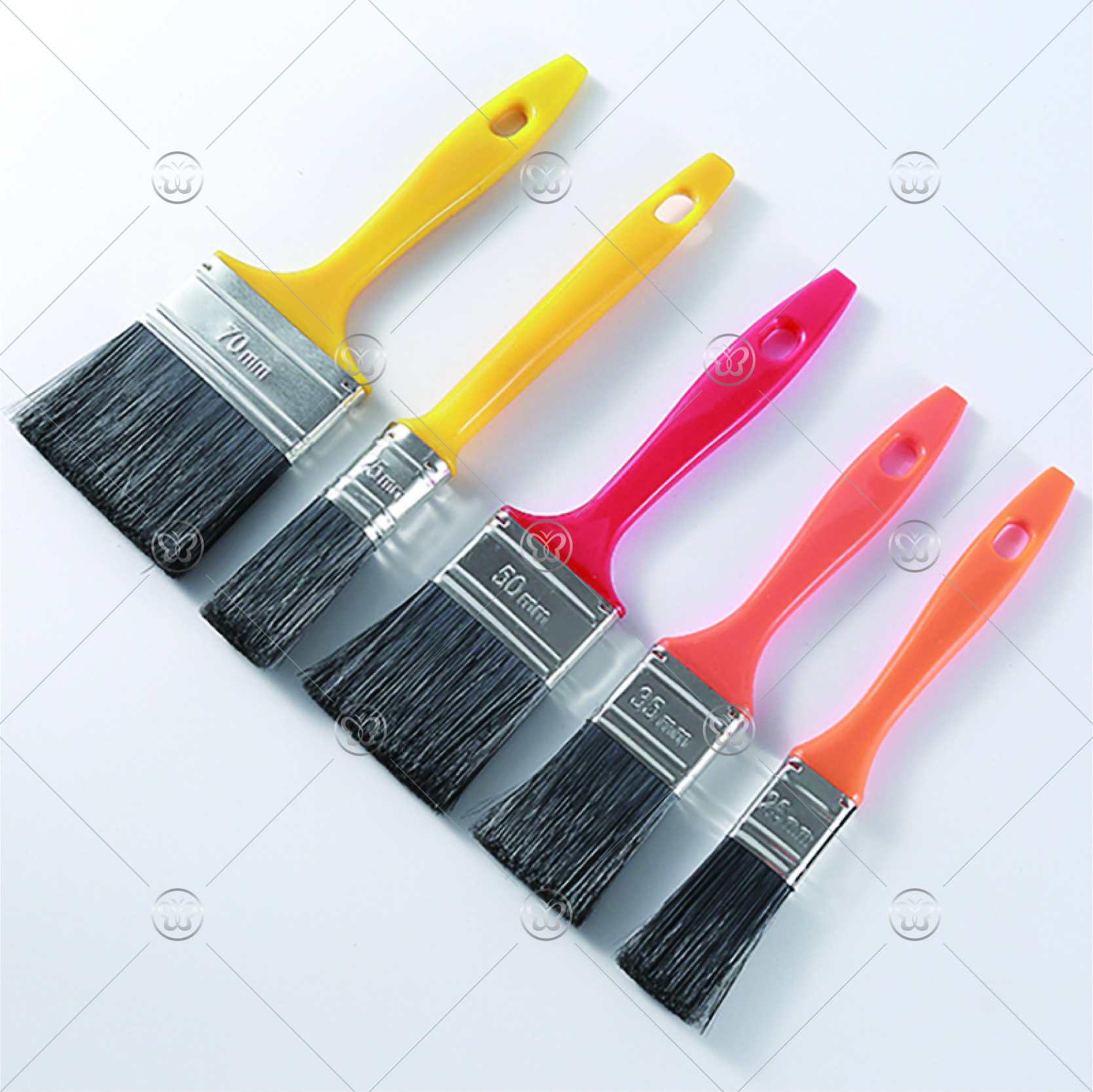 Hollow PET tinplate plastic arm brush - Image 2