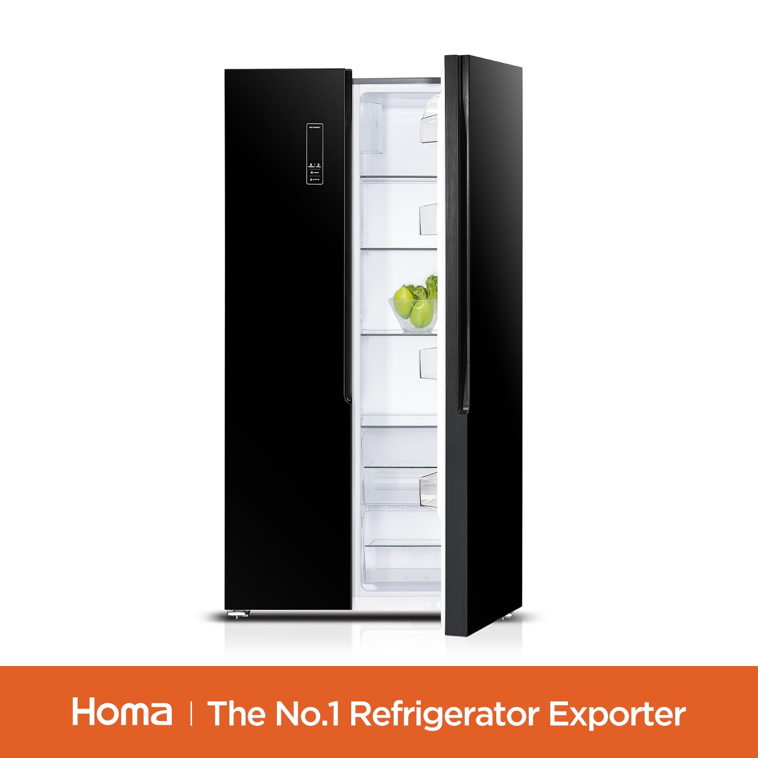 HOMA FF2-55.1 SIDE BY SIDE REFRIGERATOR - Image 2