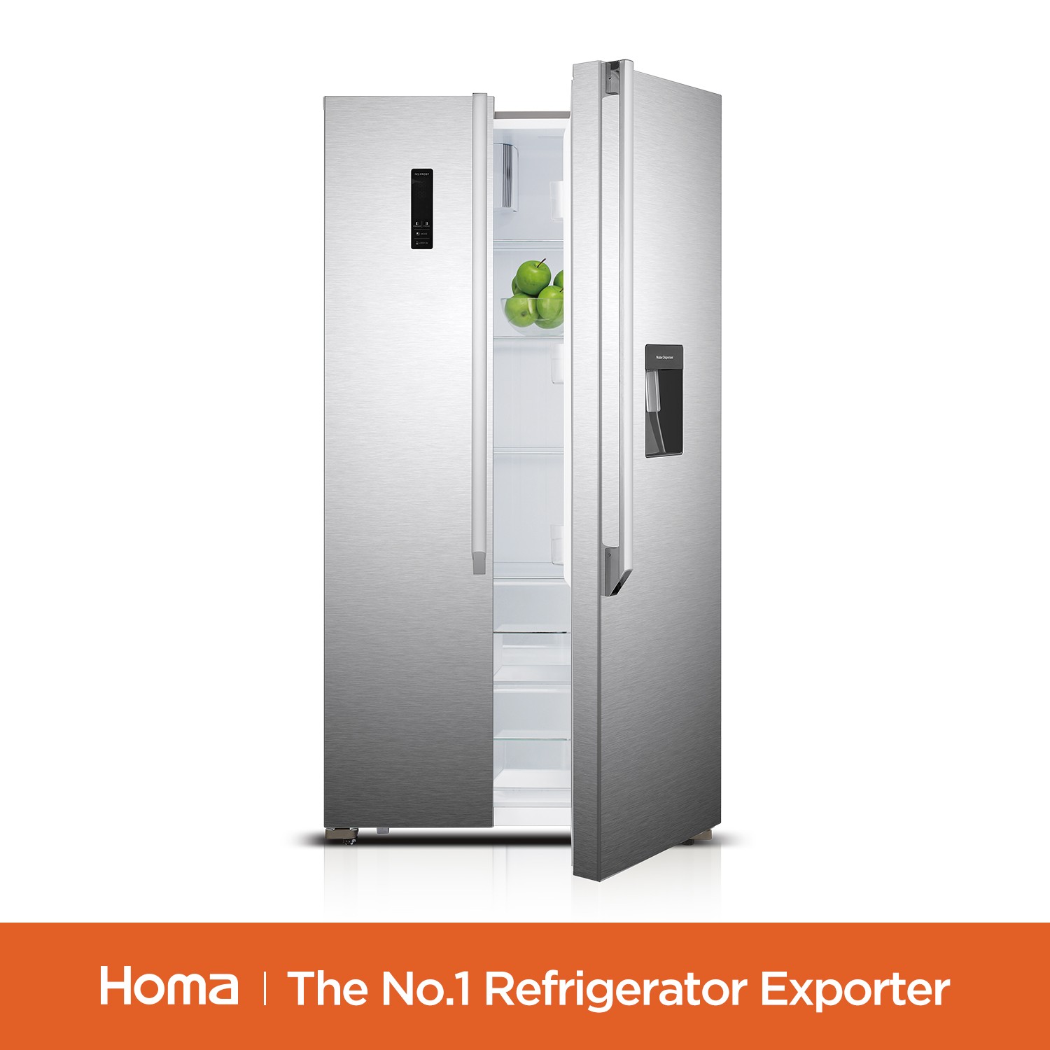 HOMA FF2-55D SIDE BY SIDE REFRIGERATOR - Image 2