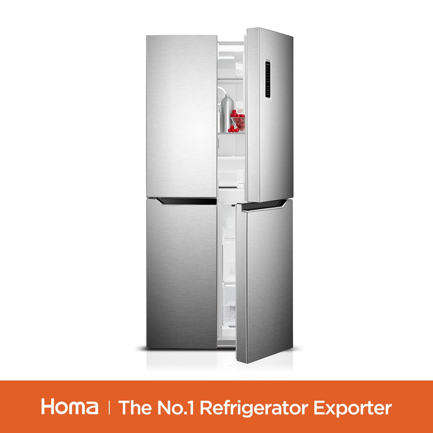 HOMA FF4-48 Cross Four Door Refrigerator - Image 2