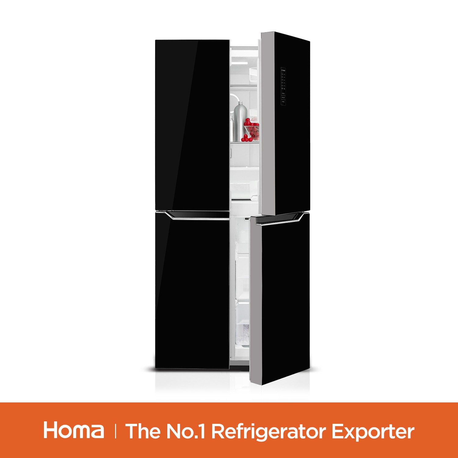 HOMA FF4-48.1 Cross Four Door Refrigerator - Image 2
