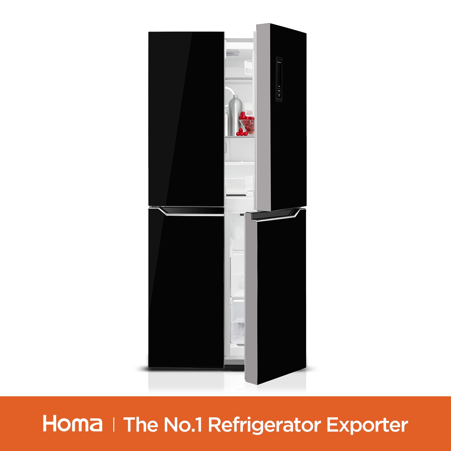HOMA FF4-58.1 Cross Four Door Refrigerator - Image 2