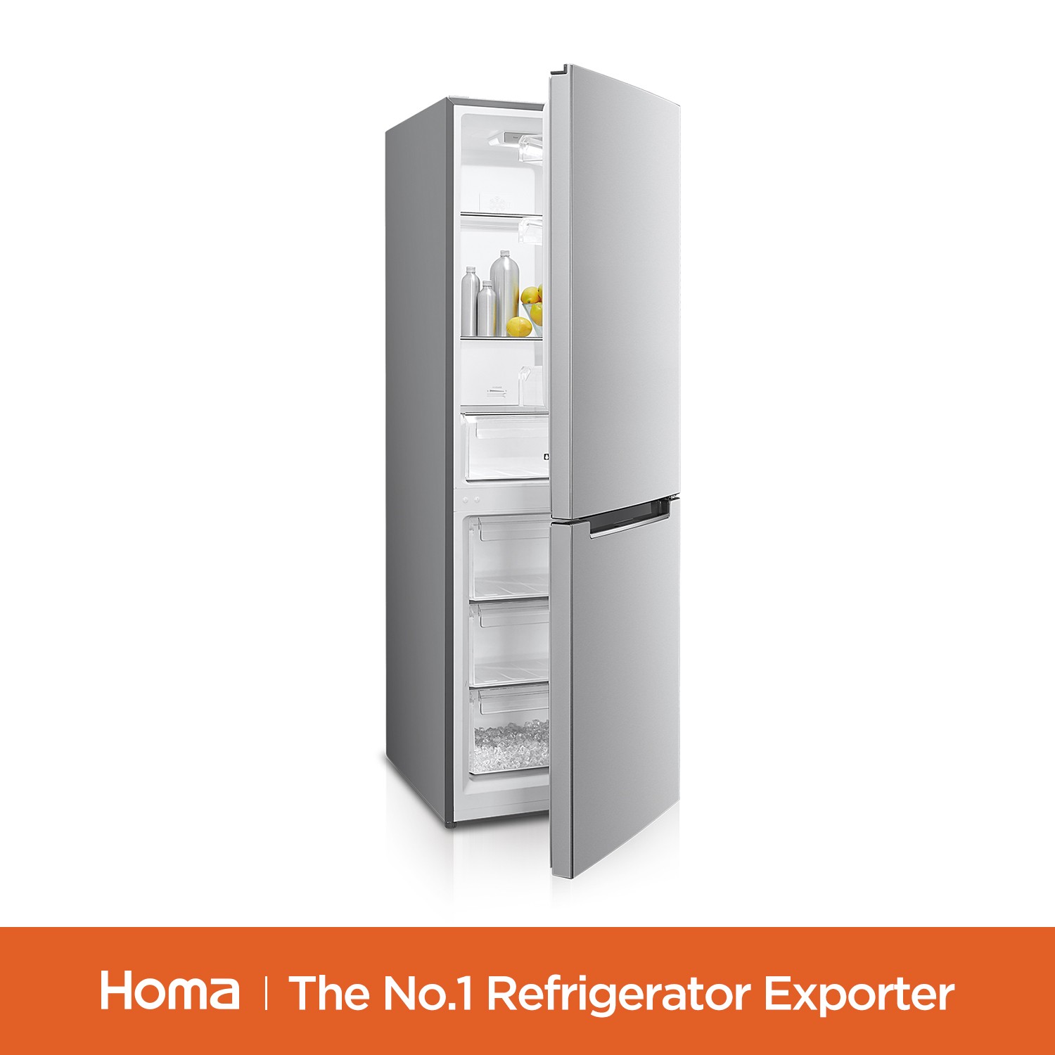 HOMA FN2-45N COMBI NO FROST REFRIGERATOR - Image 2