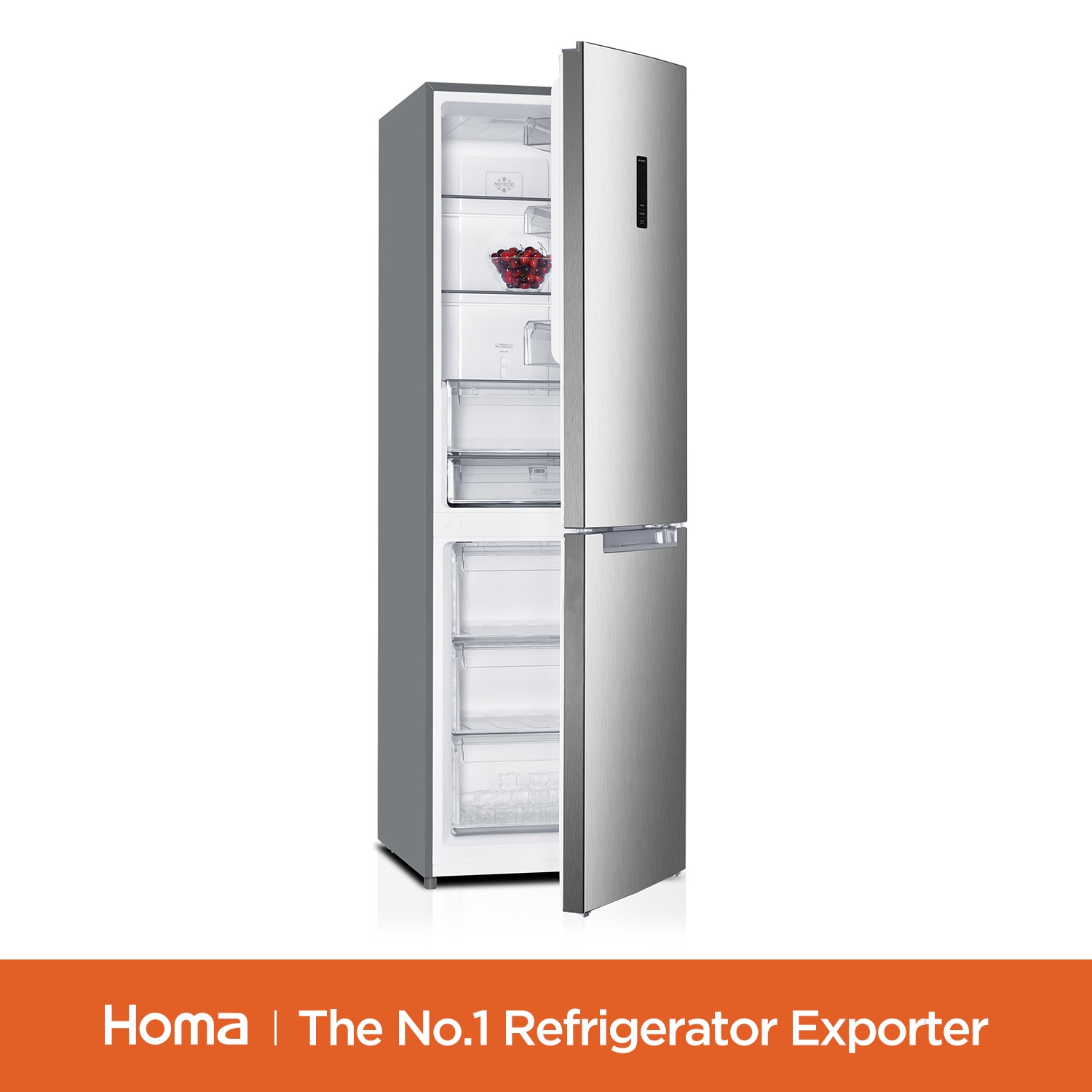 HOMA FN2-46S COMBI NO FROST REFRIGERATOR - Image 2