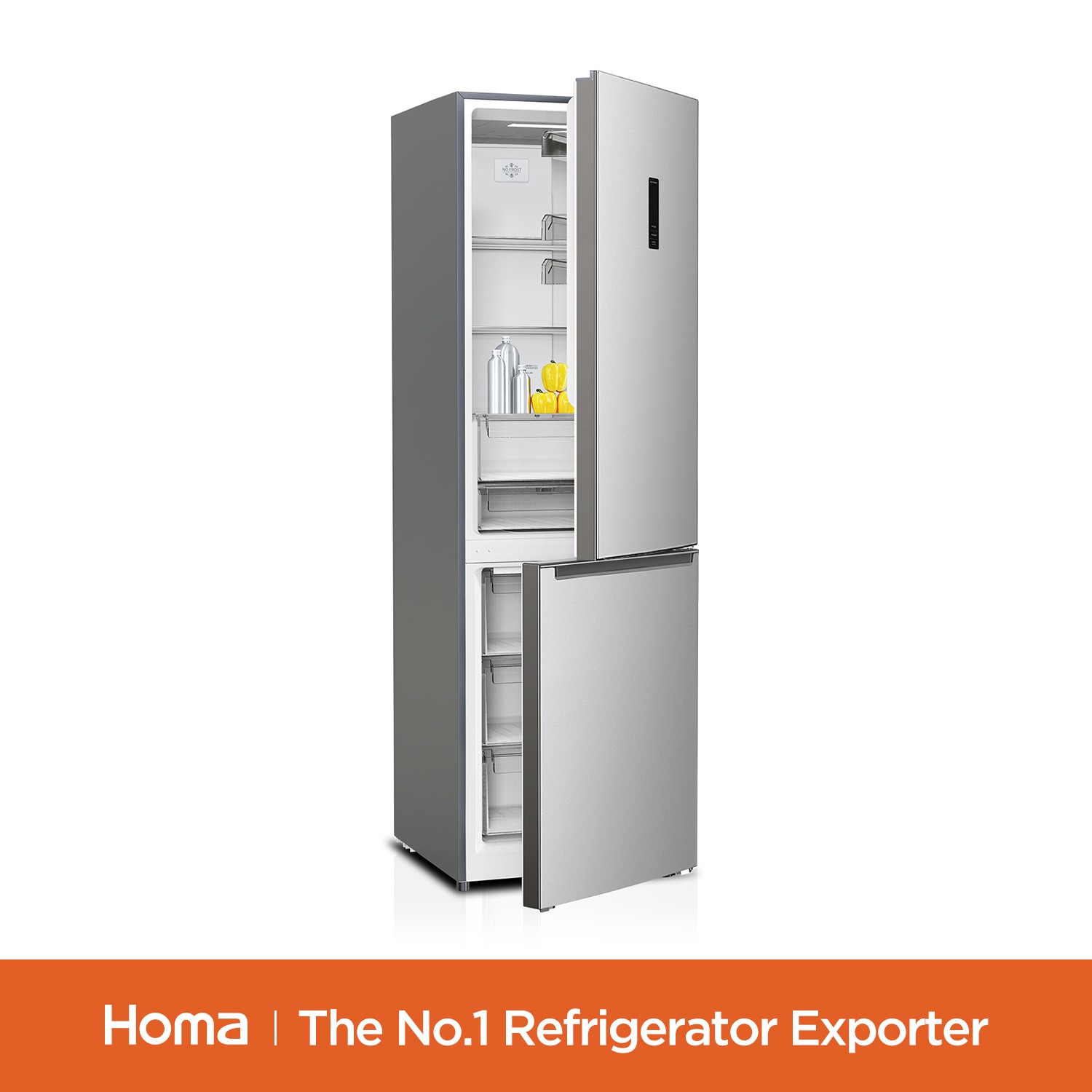 HOMA FN2-47S COMBI NO FROST REFRIGERATOR - Image 2
