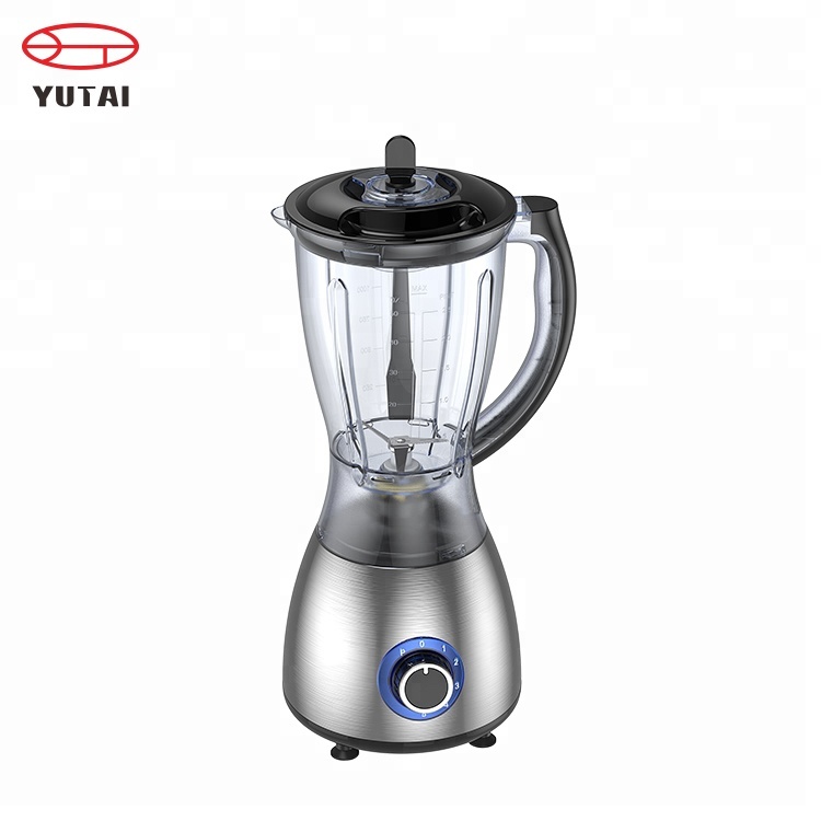 Electric Food Blender with Stainless Steel Housing