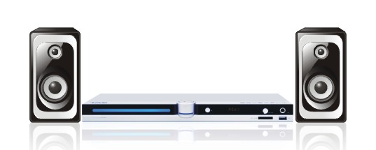 Home Theater System with Media Player