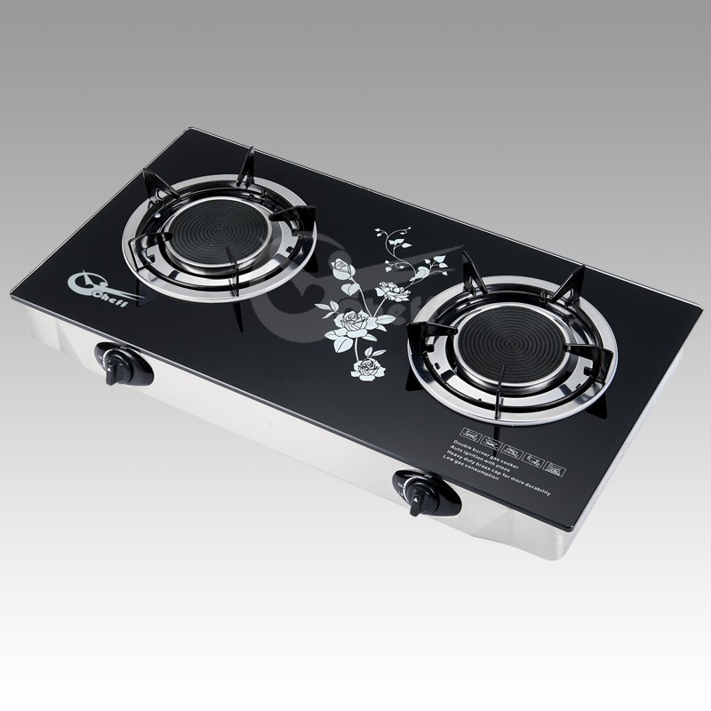 Home use High quality infrared burner tempered glass gas cooker stove - Image 3