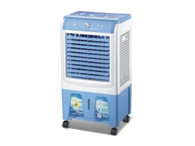 Evaporative Air Cooler with Ice Crystal Boxes