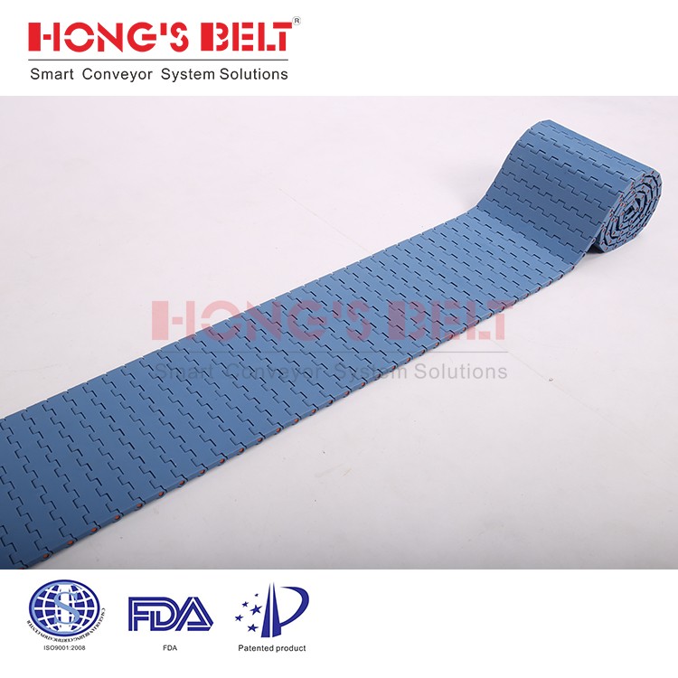 HONGSBELT HS-1000A Flat top modular plastic conveyor belt for food industry - Image 3