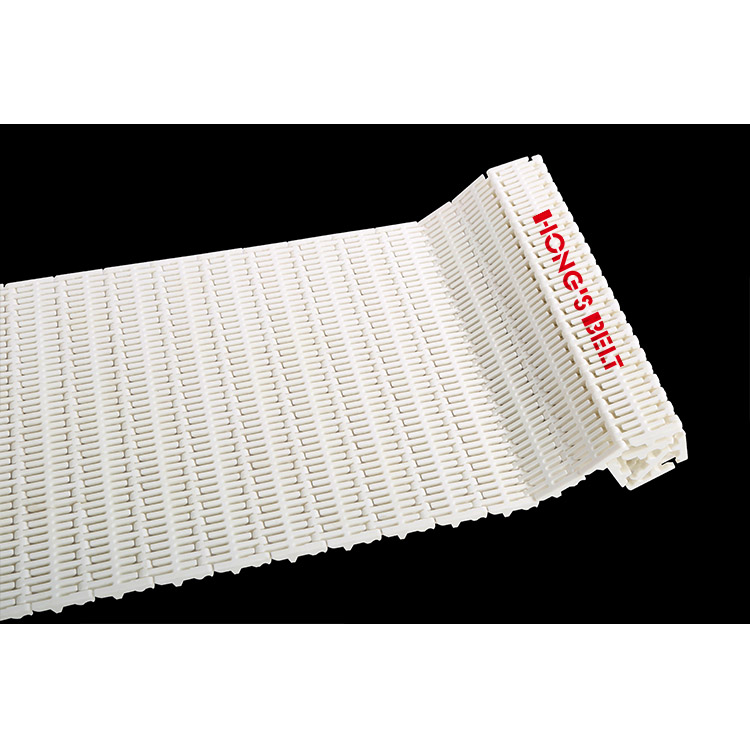 HONGSBELT HS-103B-HD-N Flush grid modular plastic conveyor belt for meat seafood processin - Image 2