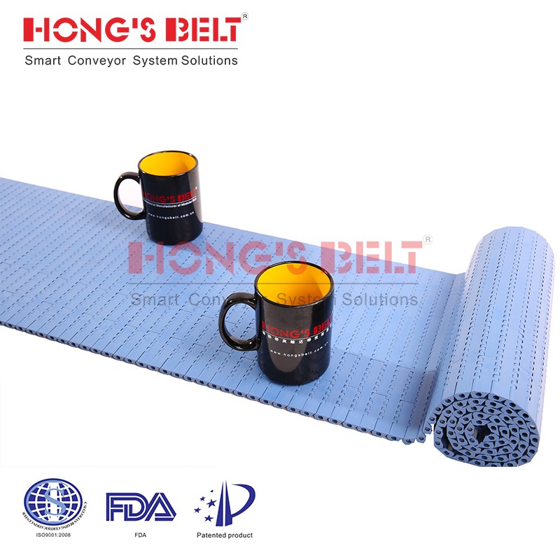HONGSBELT HS-1100A-N modular plastic conveyor belt for food industry - Image 3