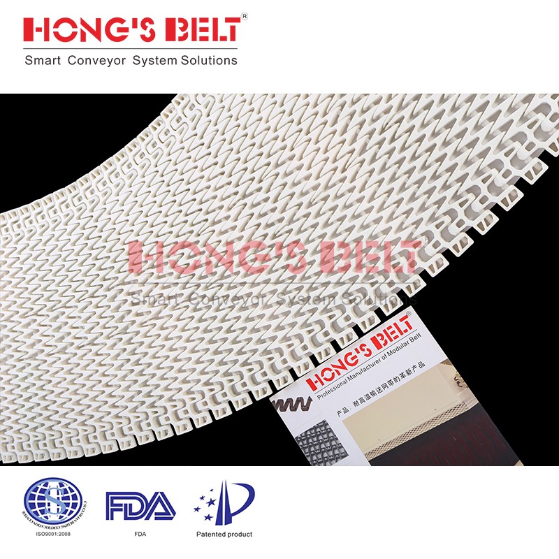 HS-1200B Modular Plastic Conveyor Belt for Spiral Conveyors