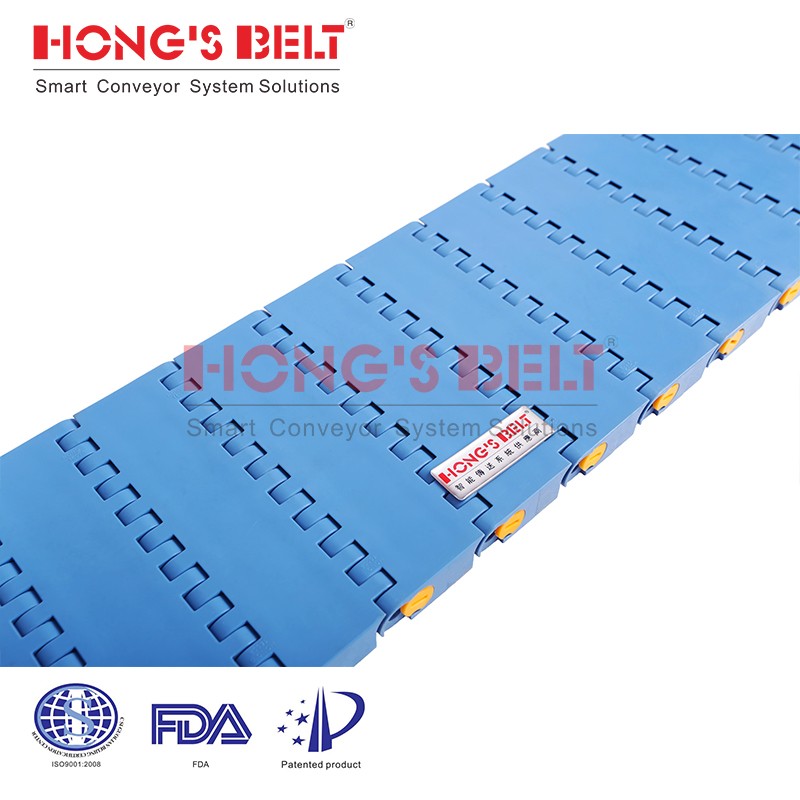 HONGSBELT HS-1600A modular plastic conveyor belt for food industry - Image 3