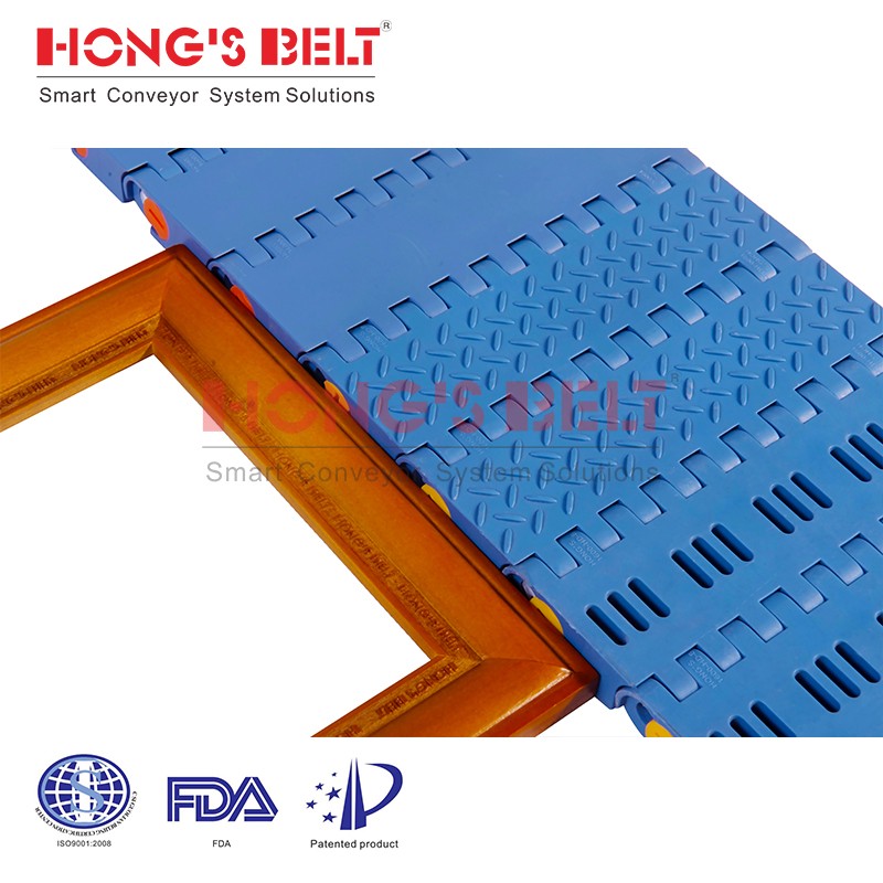 Modular Plastic Conveyor Belt for Pallet Transporting