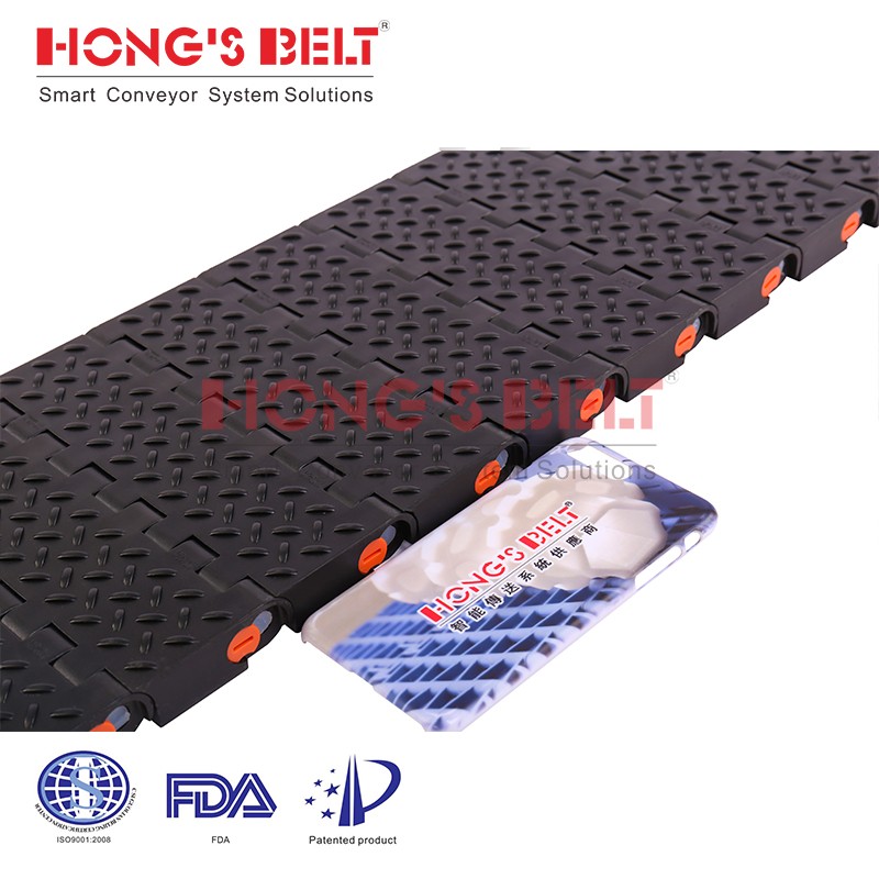 HONGSBELT HS-1800D modular plastic conveyor belt for car maintenance - Image 3