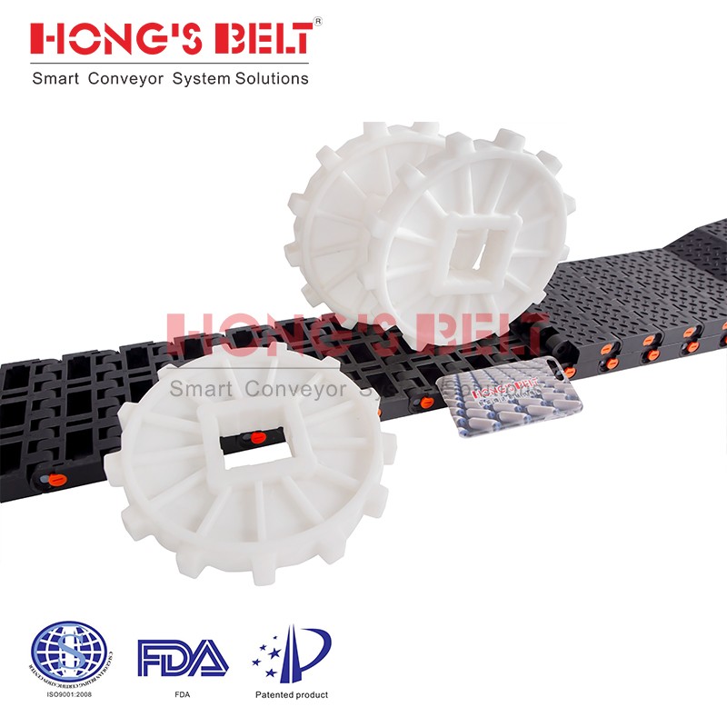 Modular Plastic Conveyor Belt for Car Maintenance