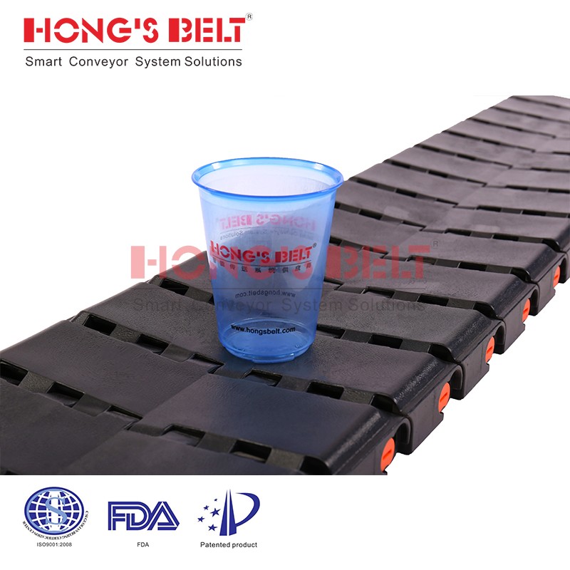 Modular Plastic Conveyor Belt for Paper Transport