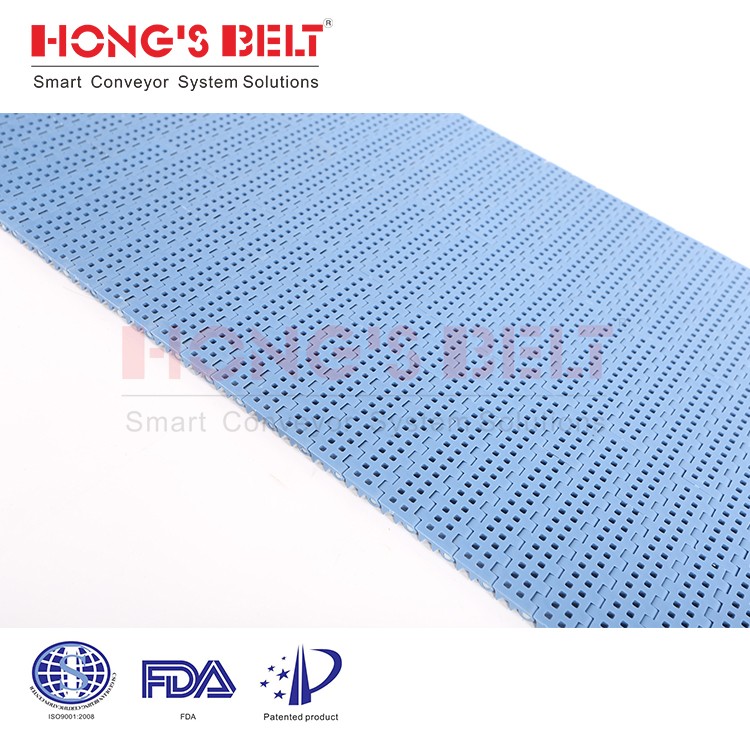 Perforated Top Modular Plastic Conveyor Belt