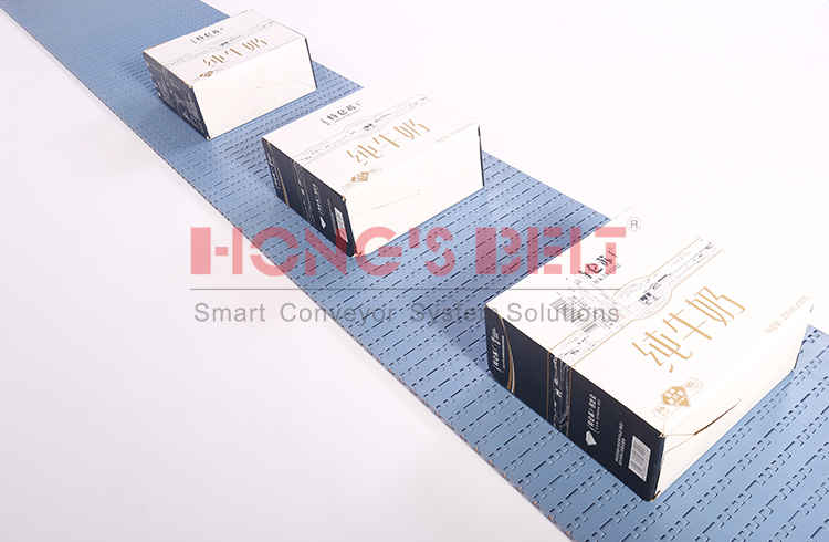 HONGSBELT HS-201A Flat top modular plastic conveyor belt - Image 2