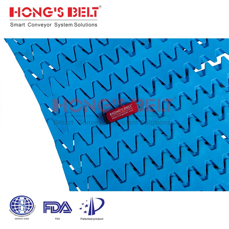 Modular Plastic Conveyor Belt for Spiral Conveyors