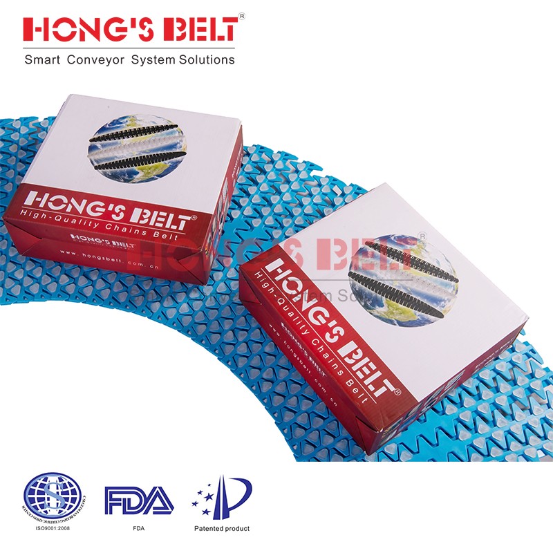 Modular Plastic Conveyor Belt for Spiral Conveyors