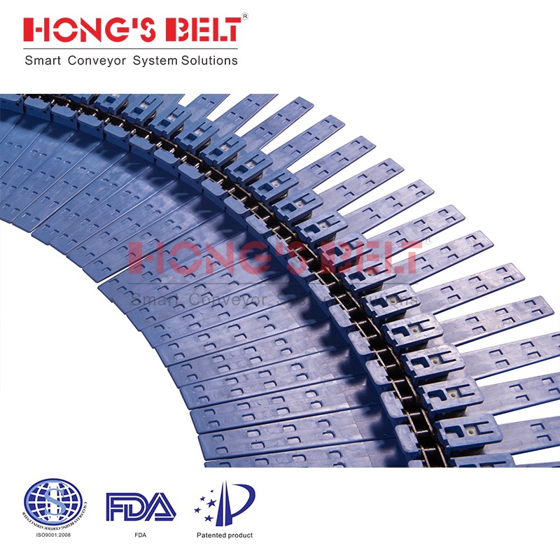 Modular Plastic Conveyor Belt for Spiral Conveyors