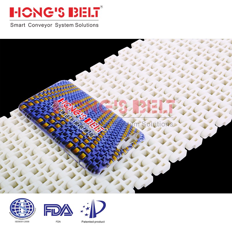 HONGSBELT HS-2500B modular plastic conveyor belt for bakery - Image 2