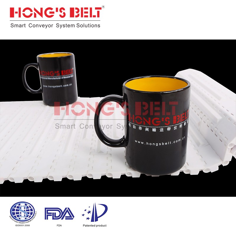 HONGSBELT HS-2500E modular plastic conveyor belt for candy making - Image 3
