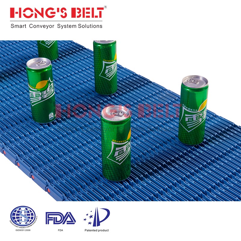 HONGSBELT HS-2700D modular plastic conveyor belt for sterillization - Image 3