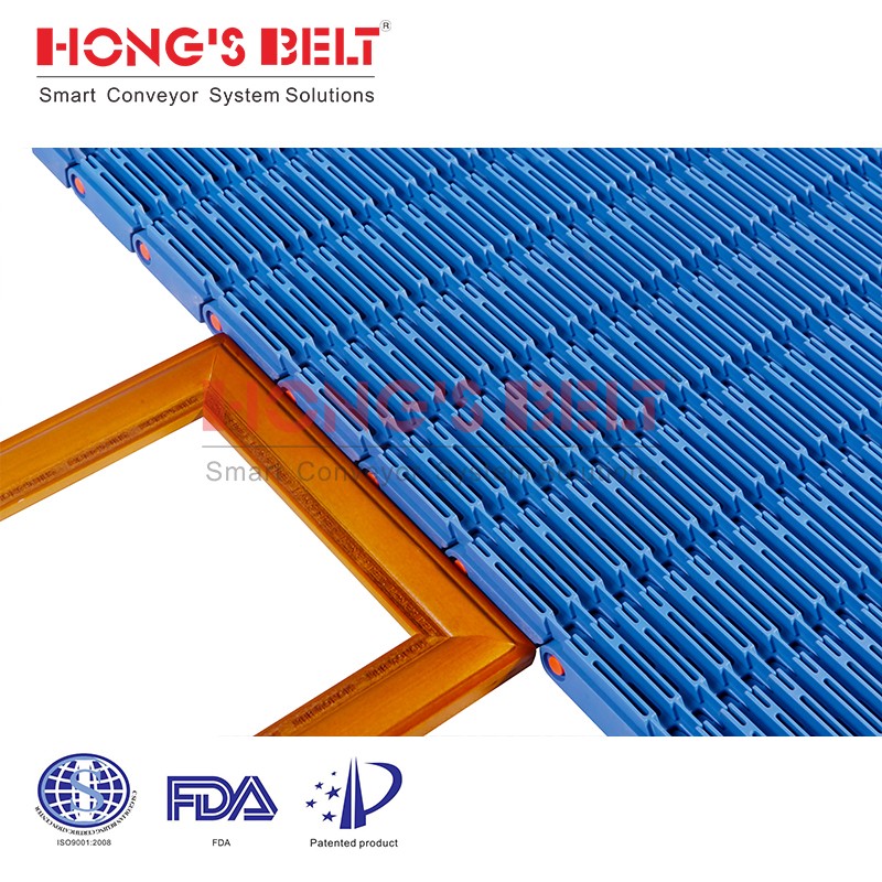 HS-2700D Modular Plastic Conveyor Belt for Sterilization