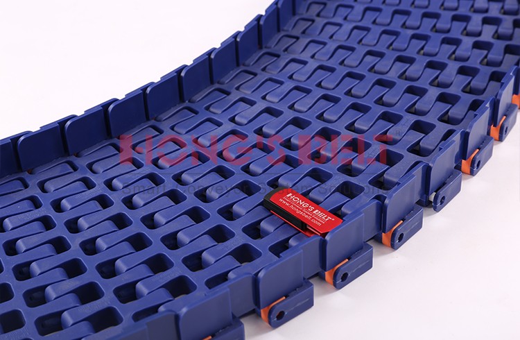 Flush Grid Modular Plastic Conveyor Belt