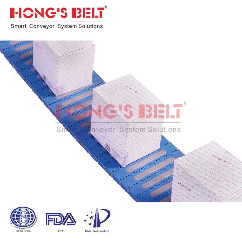 HONGSBELT HS-4800A-EL modular plastic conveyor belt for logistics - Image 3