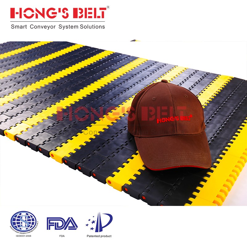 HONGSBELT HS-6800A modular plastic conveyor belt for car industry - Image 3