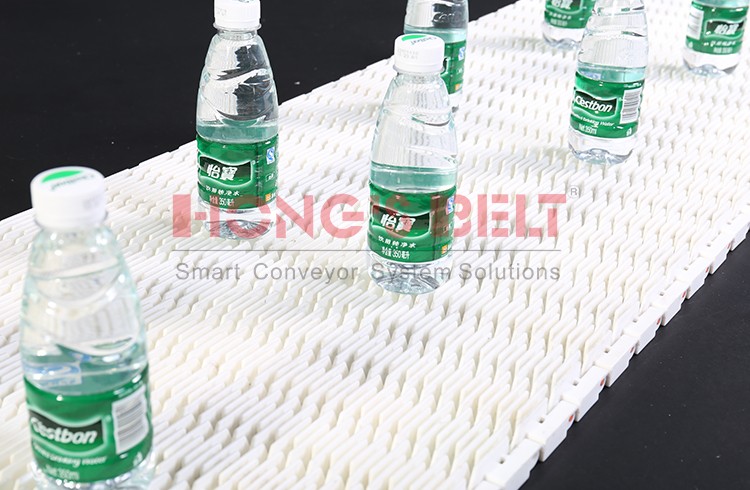 Modular Plastic Conveyor Belt with Raised Bid