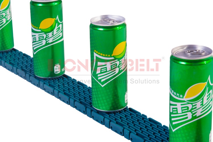 58mm Raised Rib Modular Plastic Conveyor Belt
