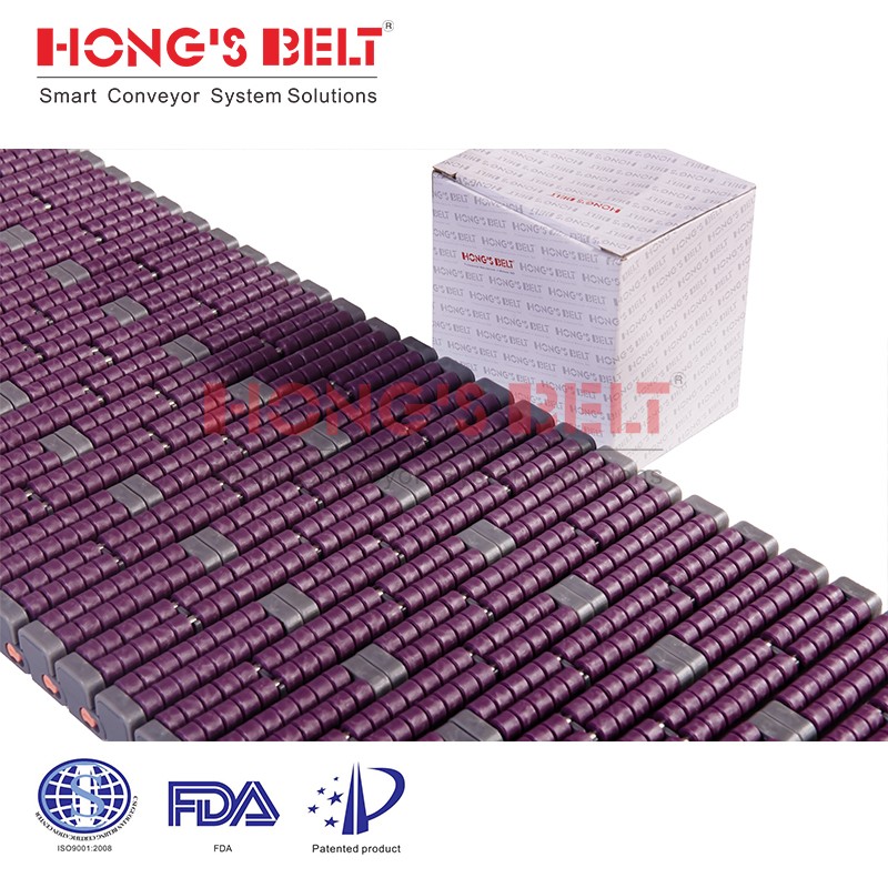 Modular Plastic Conveyor Belt for Beverage Packing