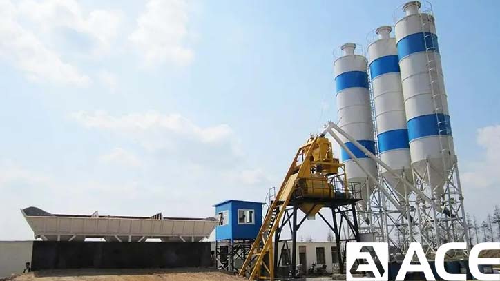 Hopper Lift Concrete Mixing Plant - Image 3