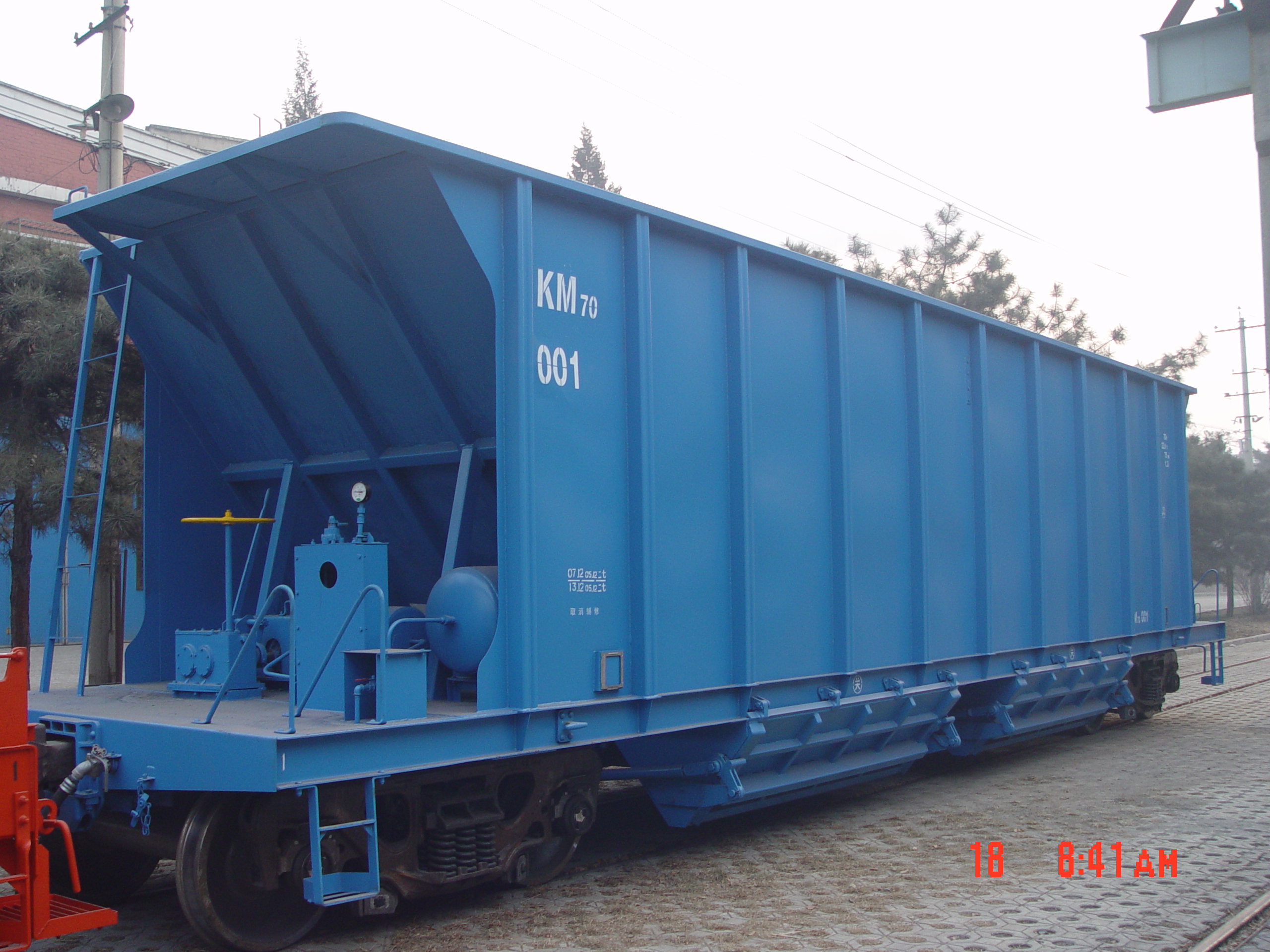 Railway Hopper Wagon for Bulk Transport