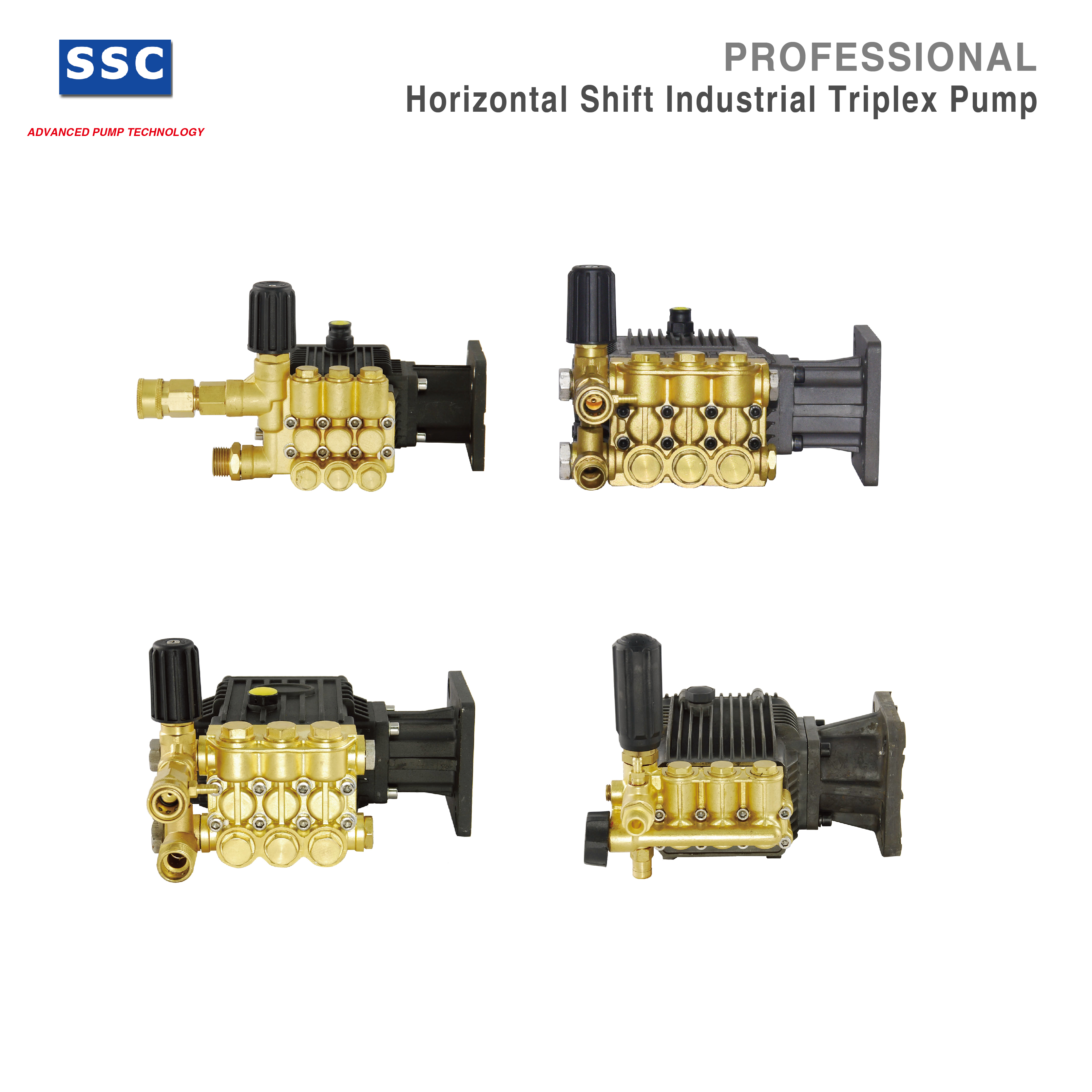 Horizontal Shift Industrial Triplex Pump - Image 2
