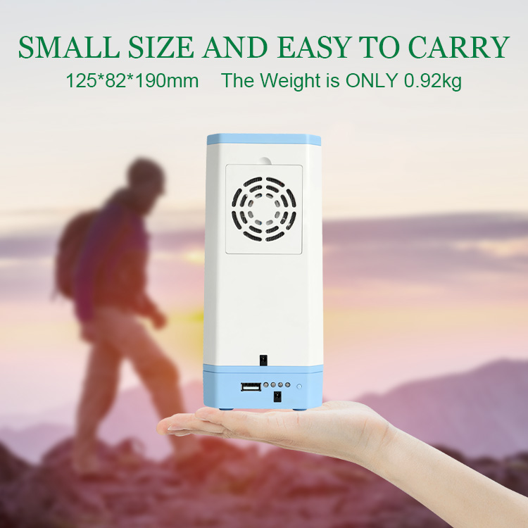 Hospital medical portable 2-7L 93% purity oxygen concentrator for sale QJ-MINI-01 - Image 2
