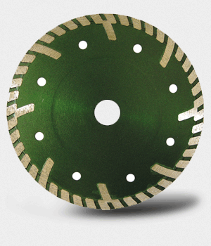 Hot Pressed Sintered Turbo Saw Blade with Protection Teeth