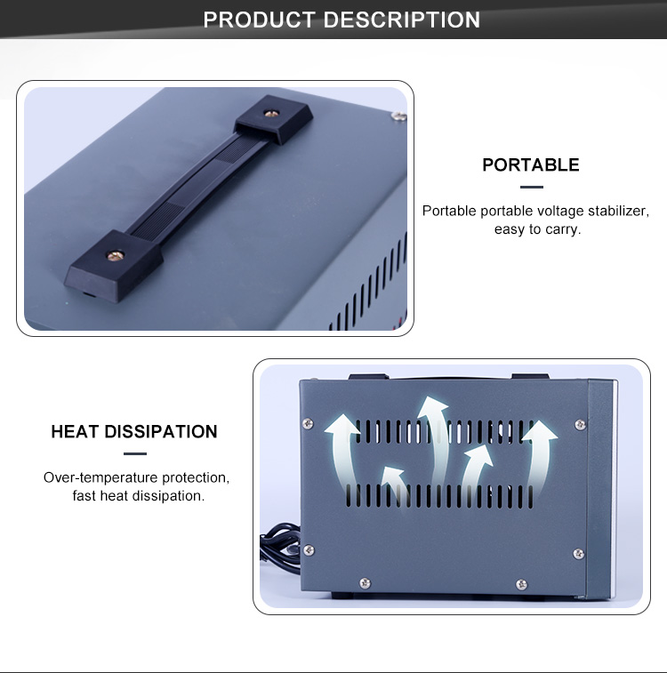 Portable design of the voltage stabilizer